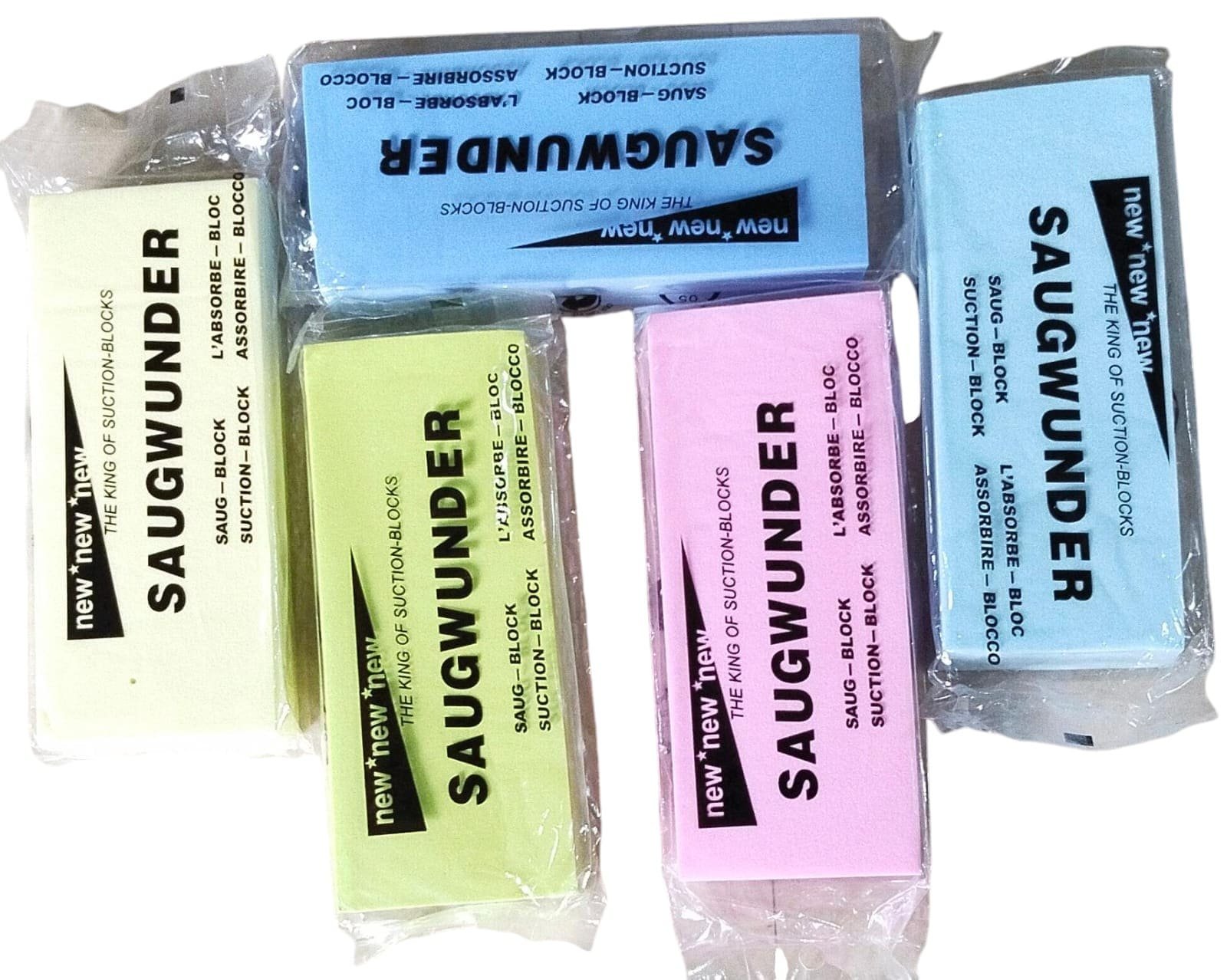 PVA Absorbent Cleaning Sponge (Pack of 5)