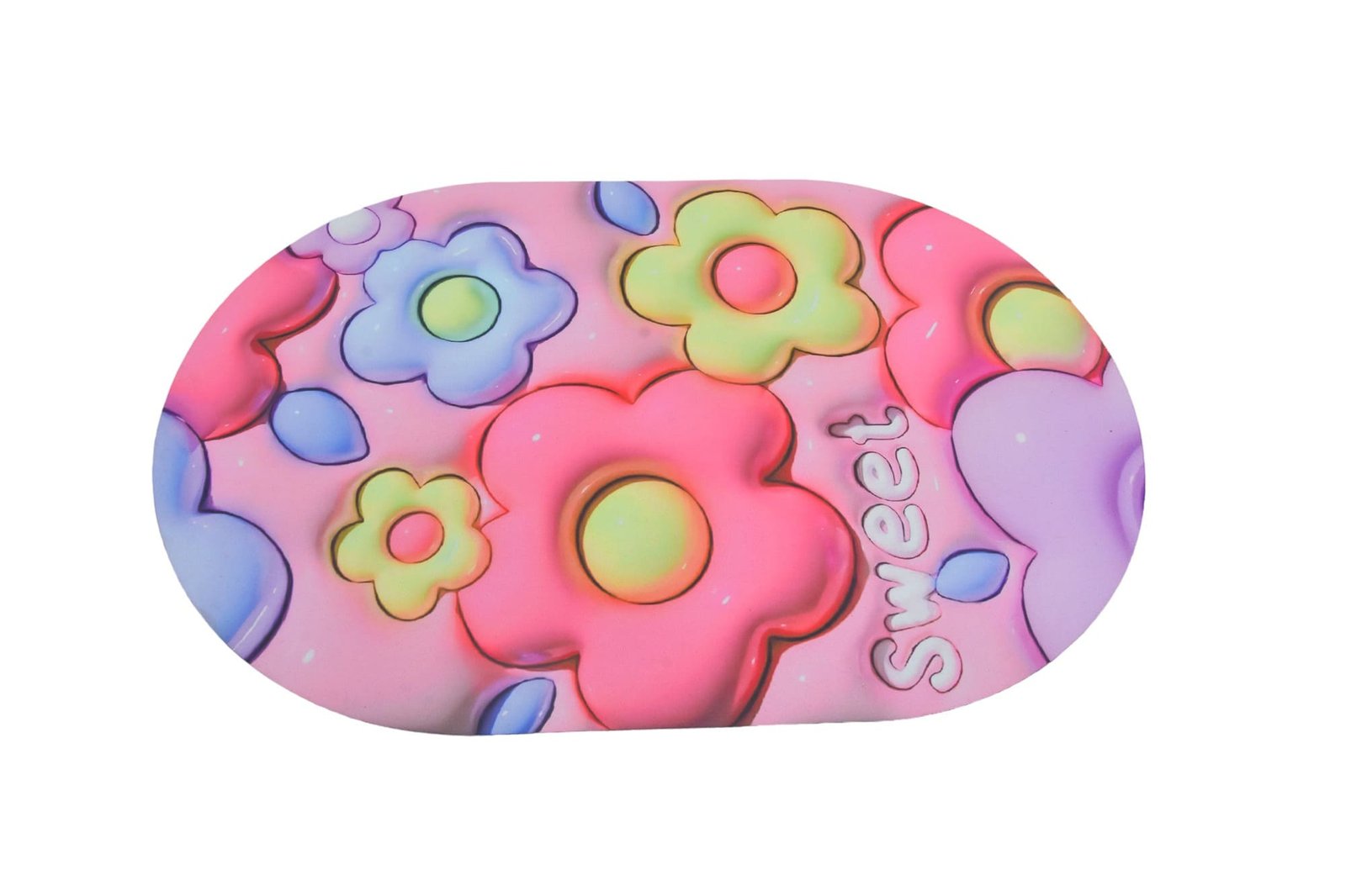 Pink Floral Sleep Mask for Women