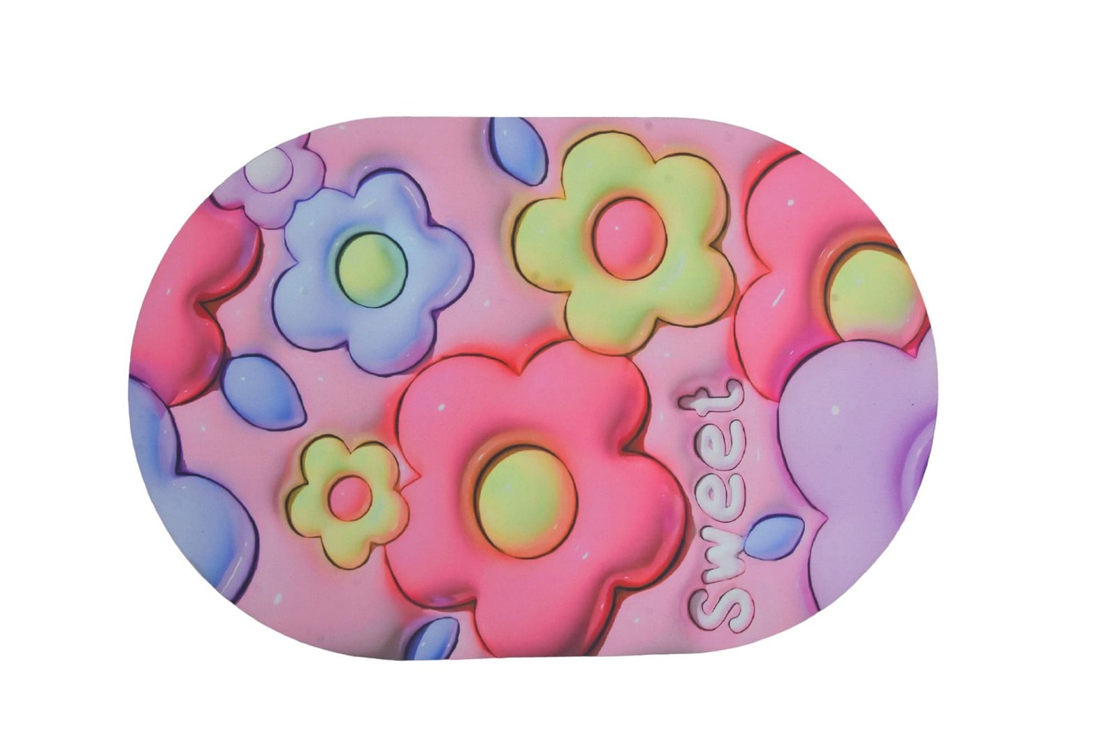 Pink Floral Sleep Mask for Women