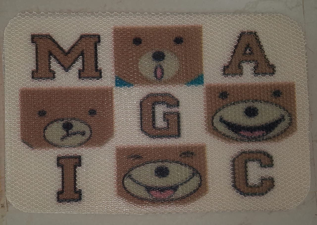Multicolour Embroidered Applique Patch for Kids
