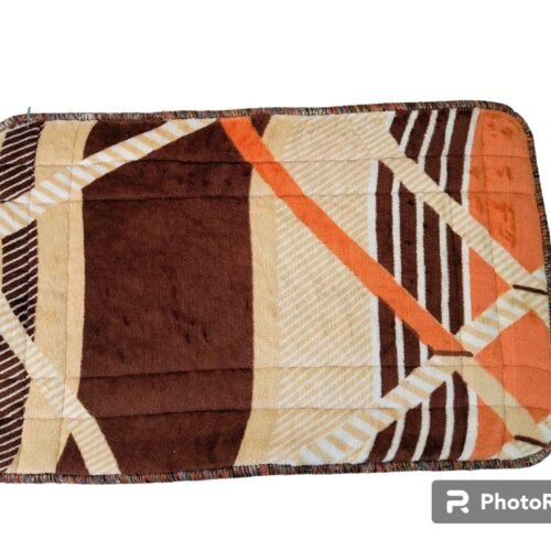 Abstract Geometric Pattern Rectangular Floor Mat (Pack of 2)