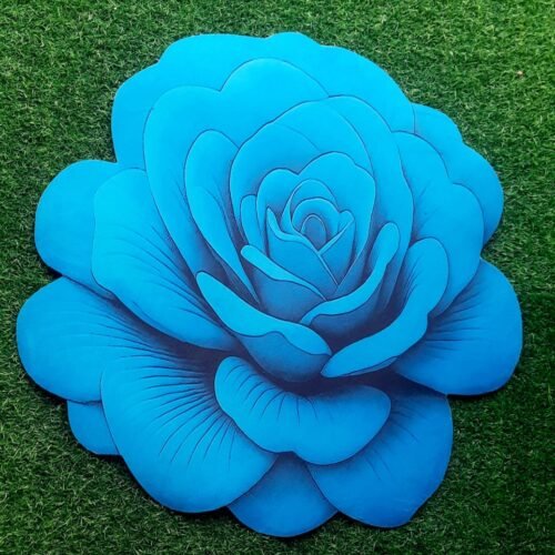Blue Rose Artificial Flower Decoration
