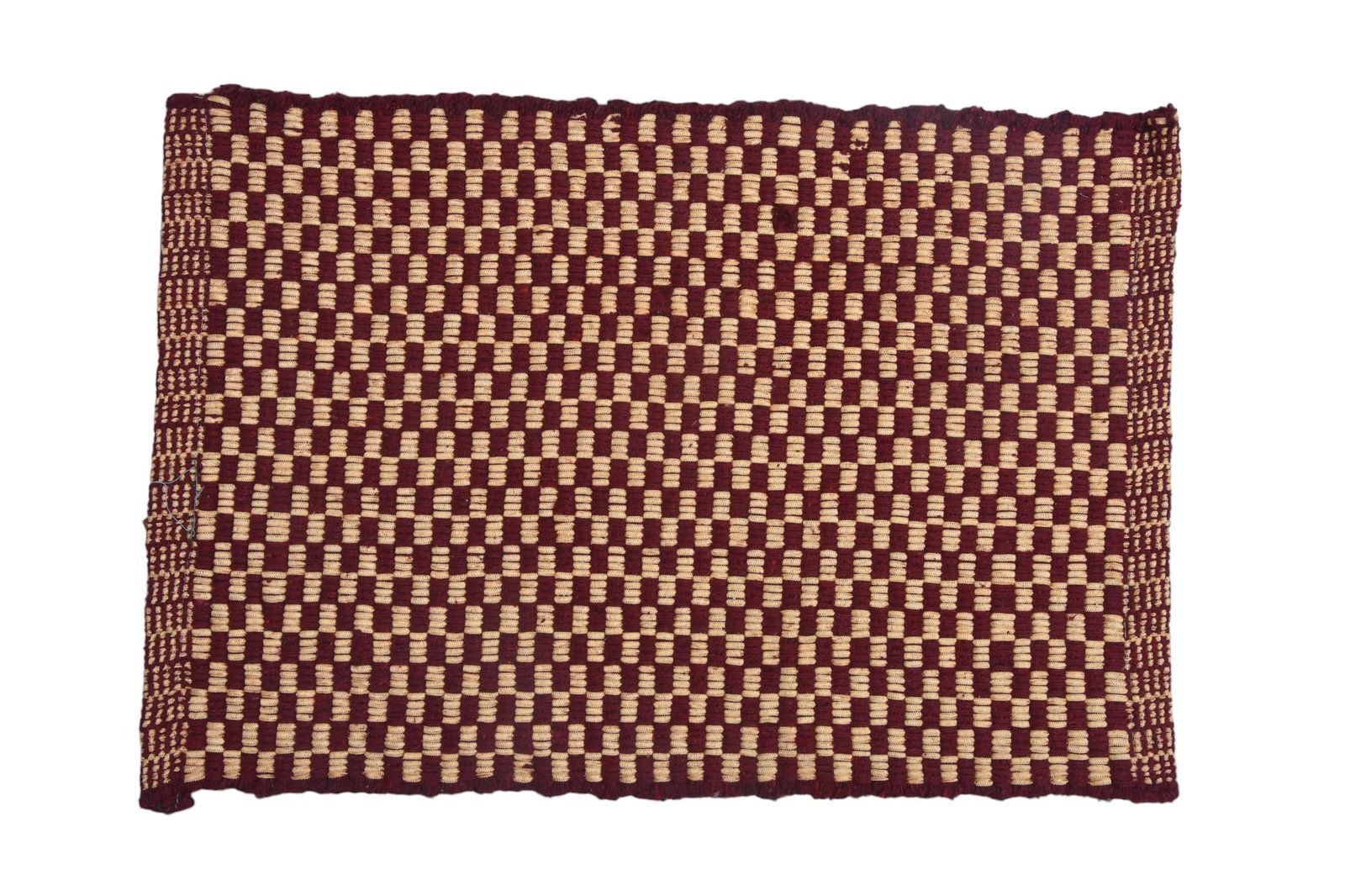 Woven Geometric Pattern Floor Mat (Pack of 2)