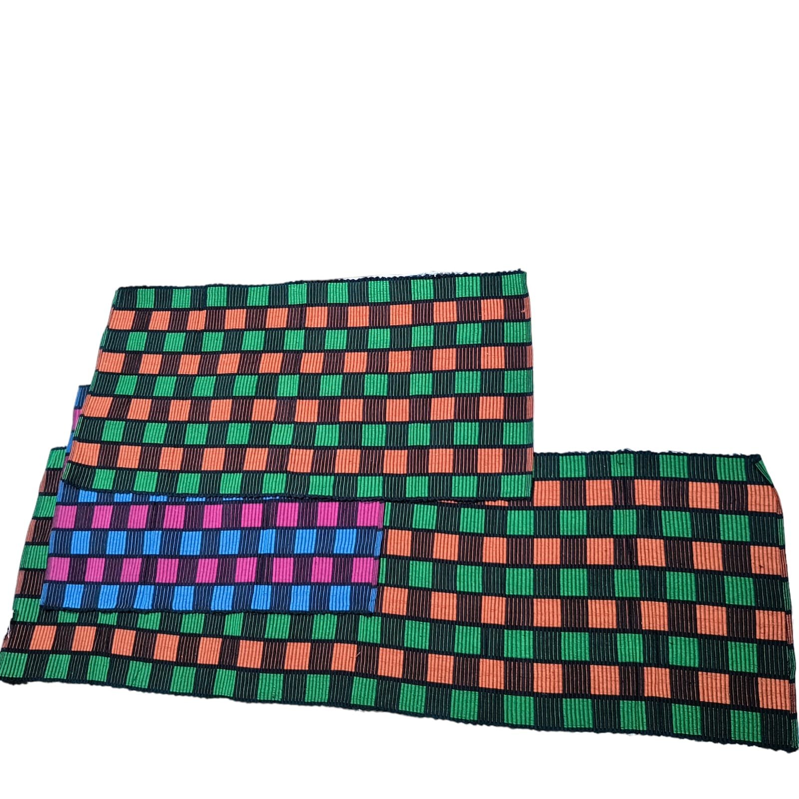 Woven Everyday Checkered Floor Mat