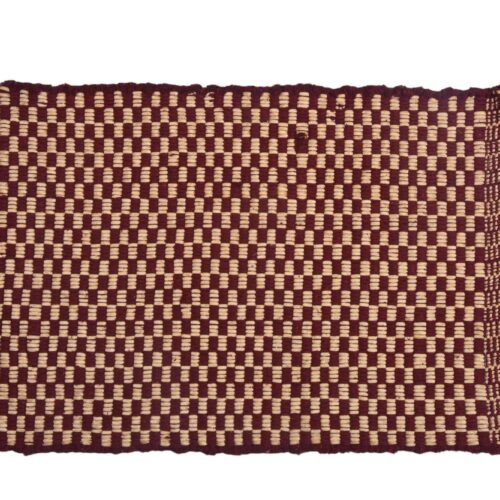 Woven Geometric Pattern Floor Mat (Pack of 2)