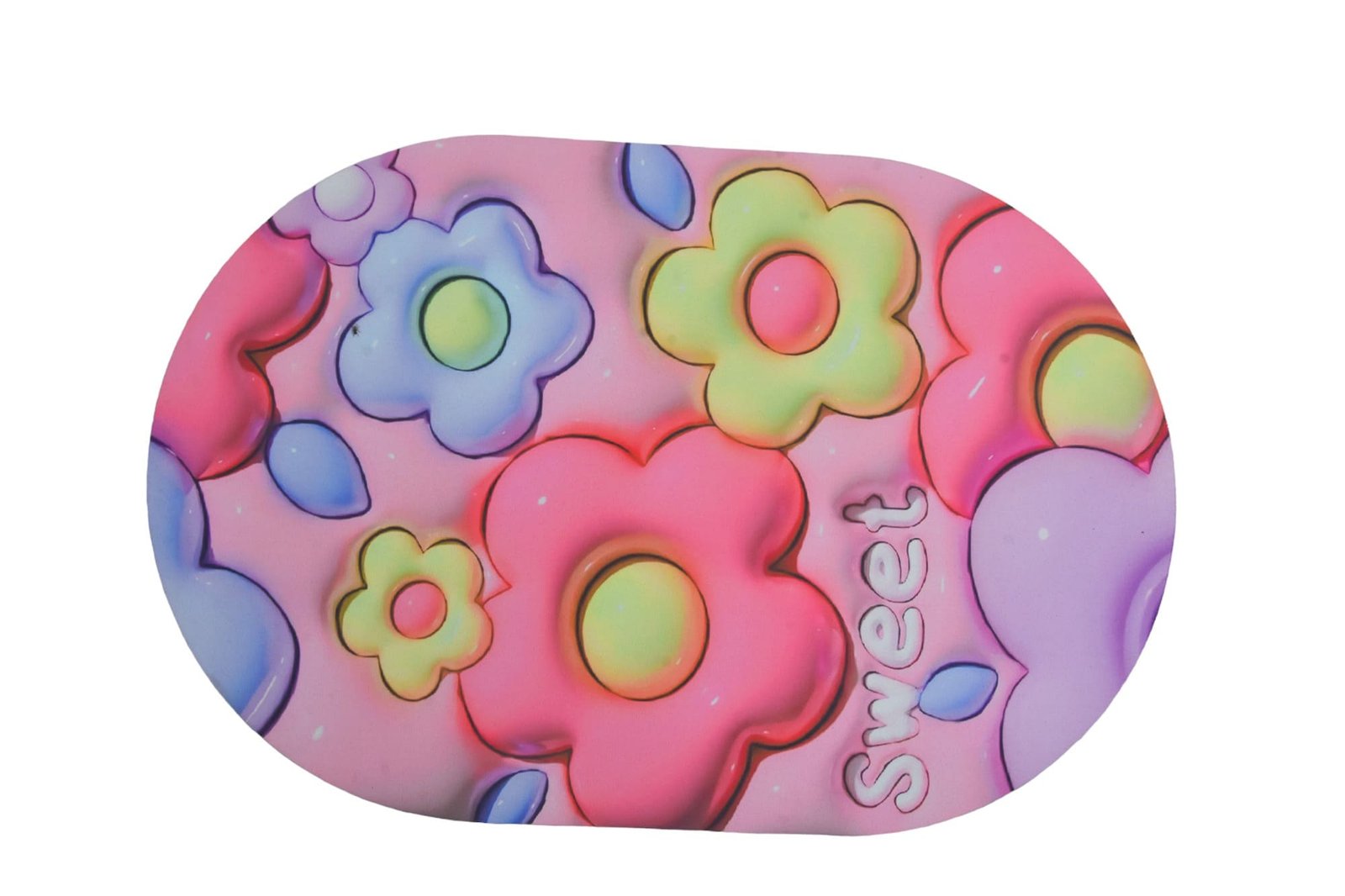 Pink Floral Sleep Mask for Women