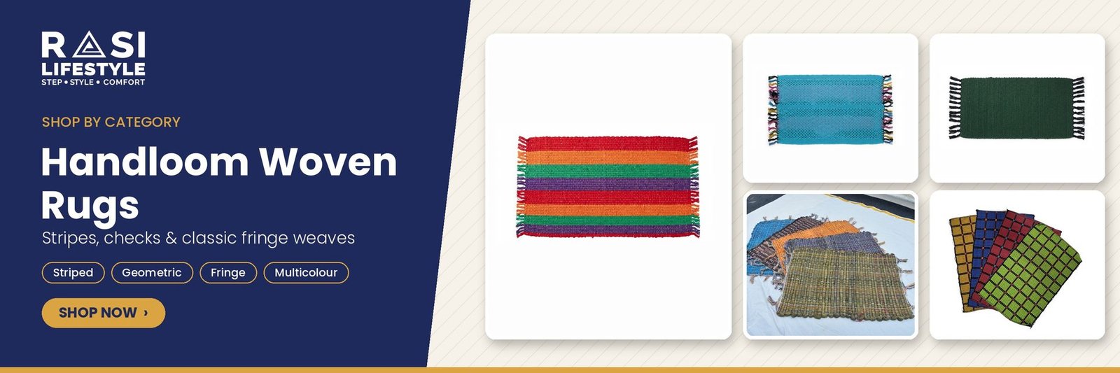 Handloom Woven Rugs