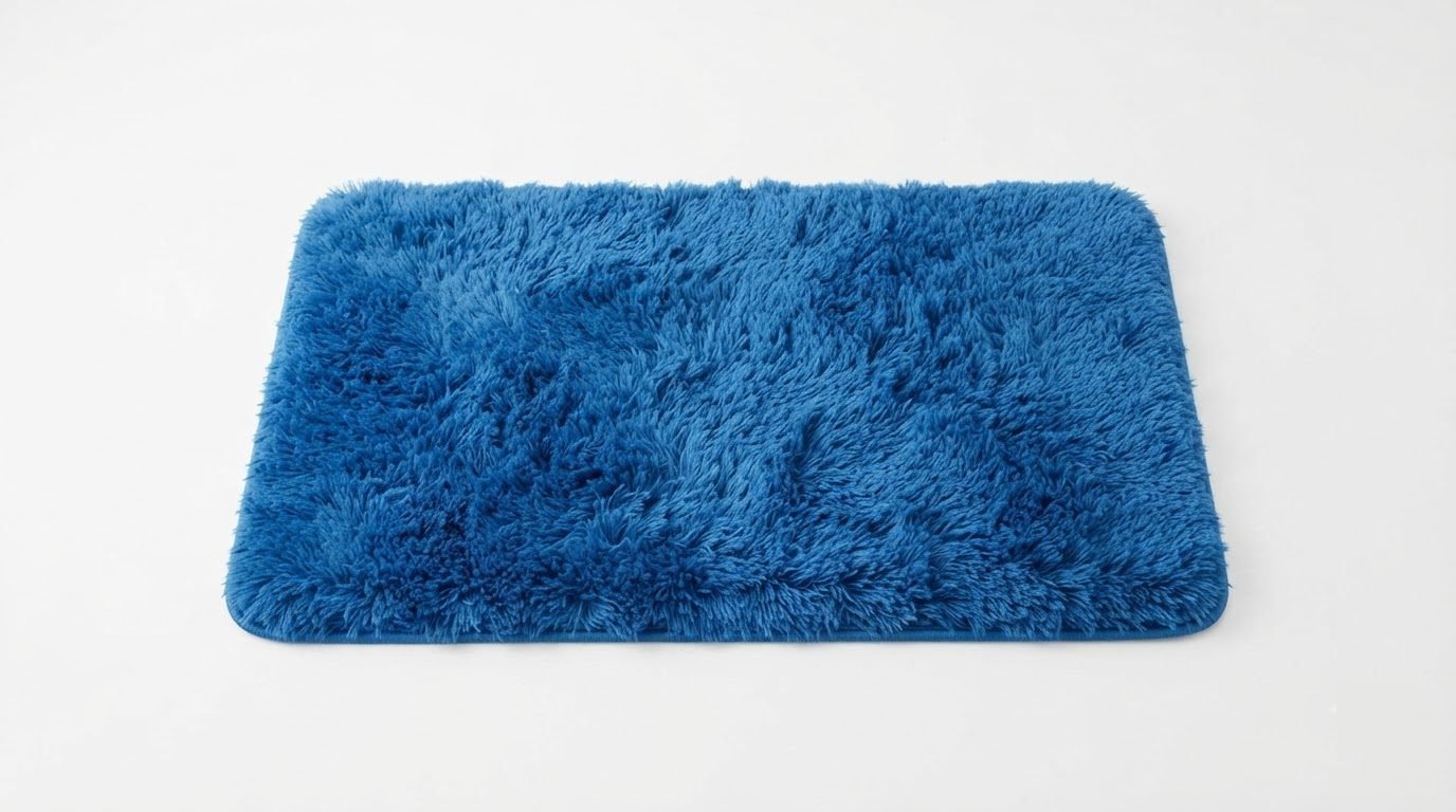 RASI Lifestyle fur mat blue