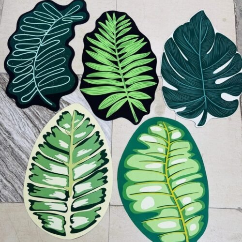 RASI Lifestyle leaf rubber mat set