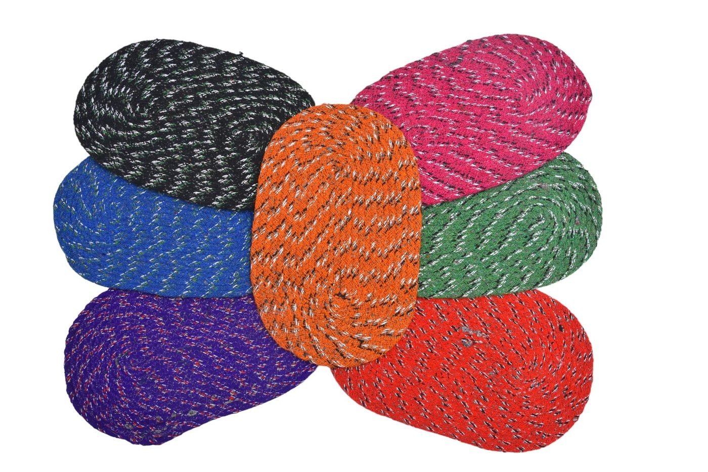 RASI Lifestyle rs004 braided oval mat set