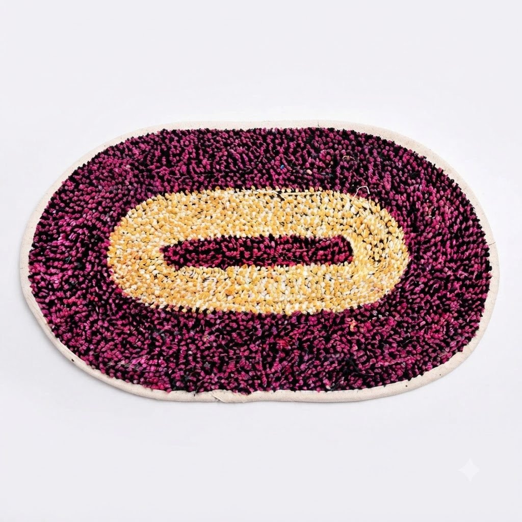 RASI Lifestyle rs011 microfiber doormat magenta