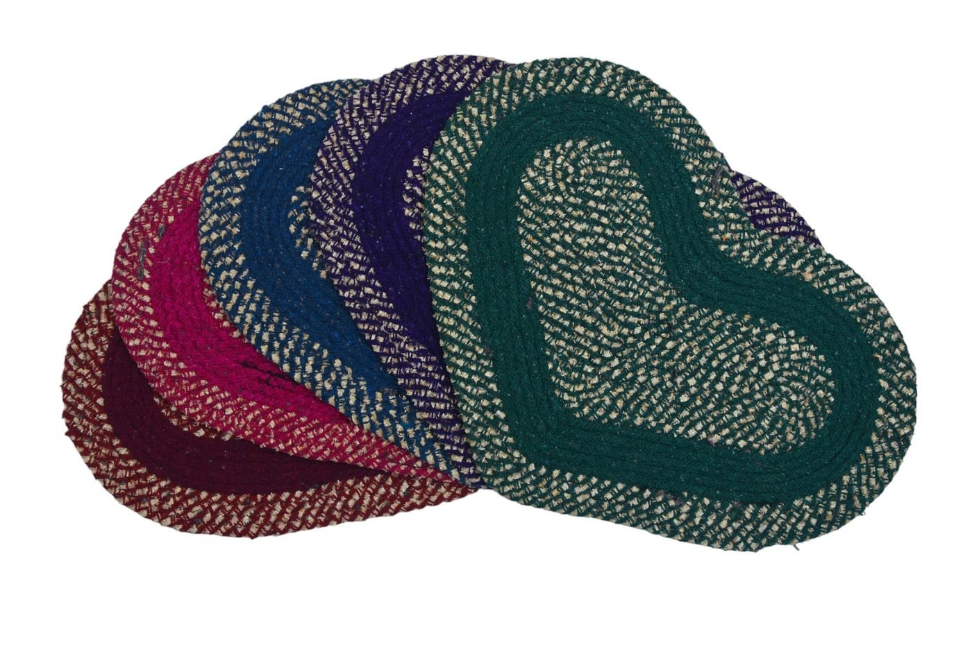 RASI Lifestyle rs016 heart braided mat set