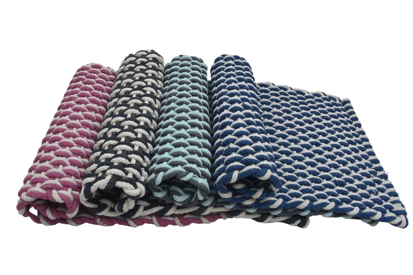 RASI Lifestyle rs023 braided pattern mat set 2