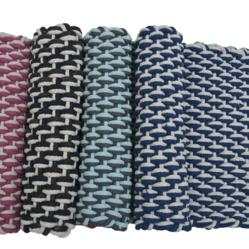 RASI Lifestyle rs023 braided pattern mat set