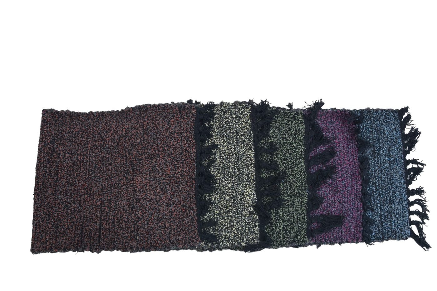 RASI Lifestyle rs029 fringe cotton mat striped