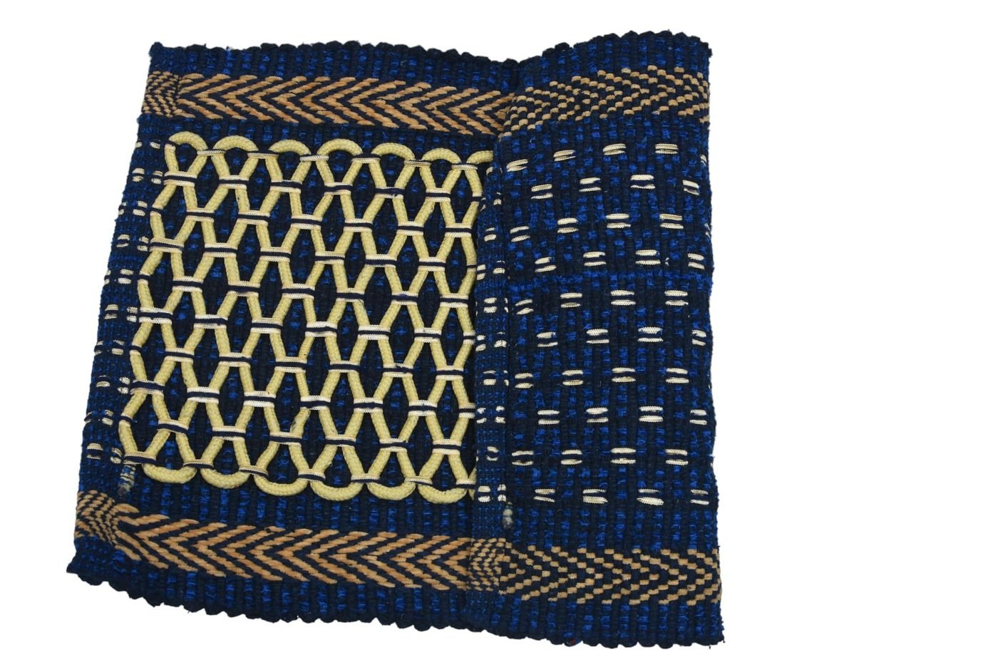 RASI Lifestyle rs038 geometric woven mat reverse