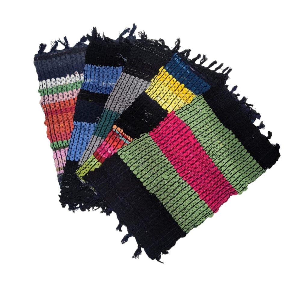 RASI Lifestyle rs050 striped rag rug set