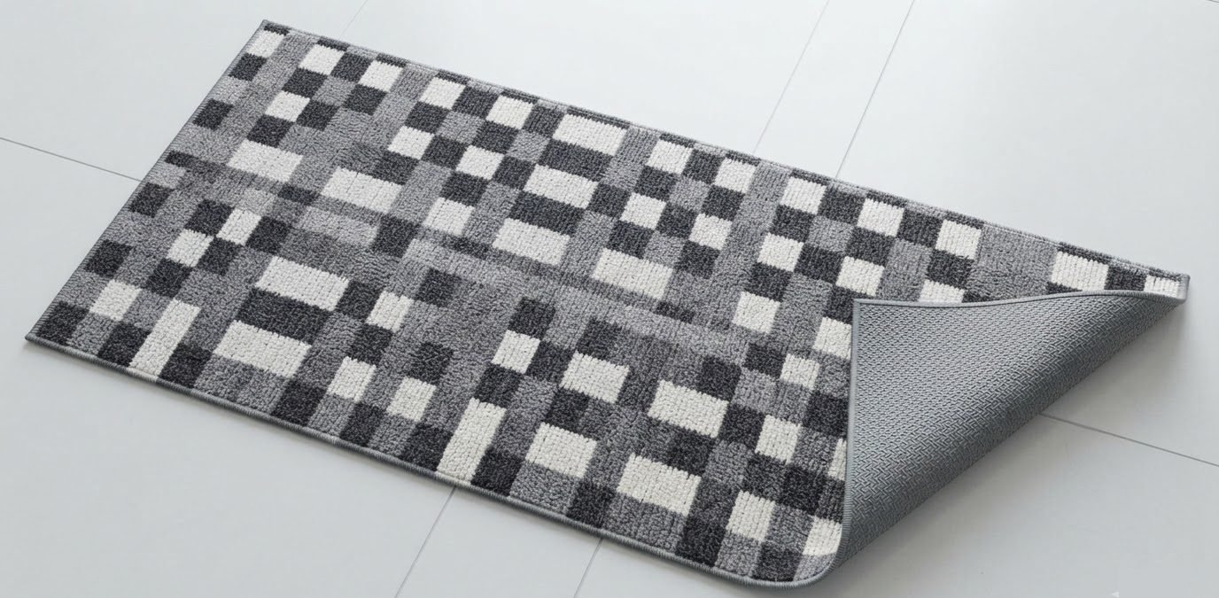 RASI Lifestyle saneel runner black white check